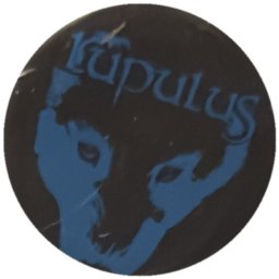 Lupulus (loup bleu sur noir)