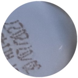 Unie bleu ciel (marquage lot)